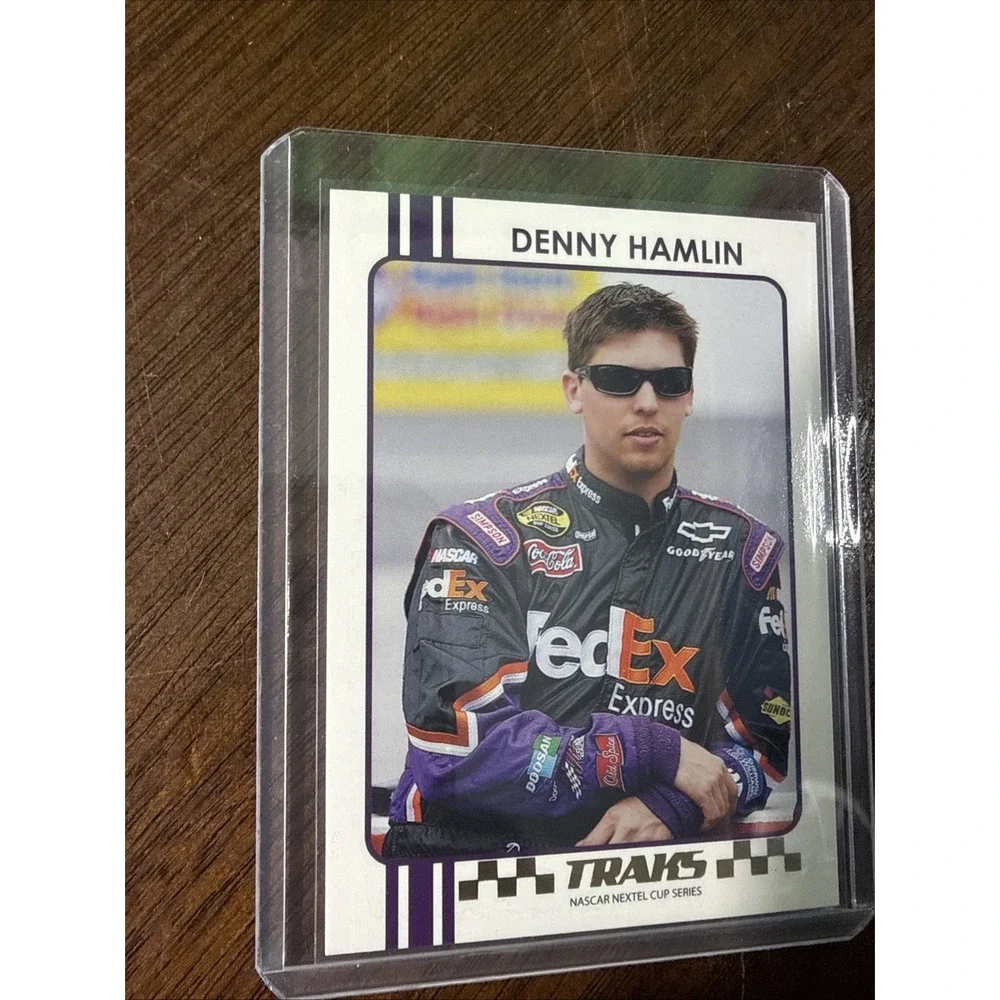 2007 Press Pass Traks - Denny‎ Hamlin #G9 Gold